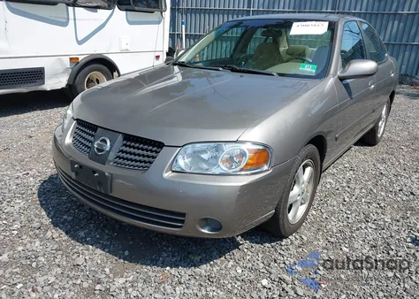 2004 Nissan Sentra 2.5S from USA, damaged, VIN 3N1AB51AX4L739343